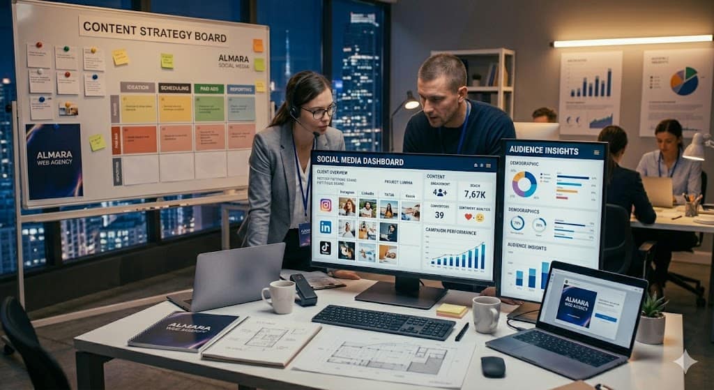 Almara Agency - Social media marketing en beheer voor ondernemers.